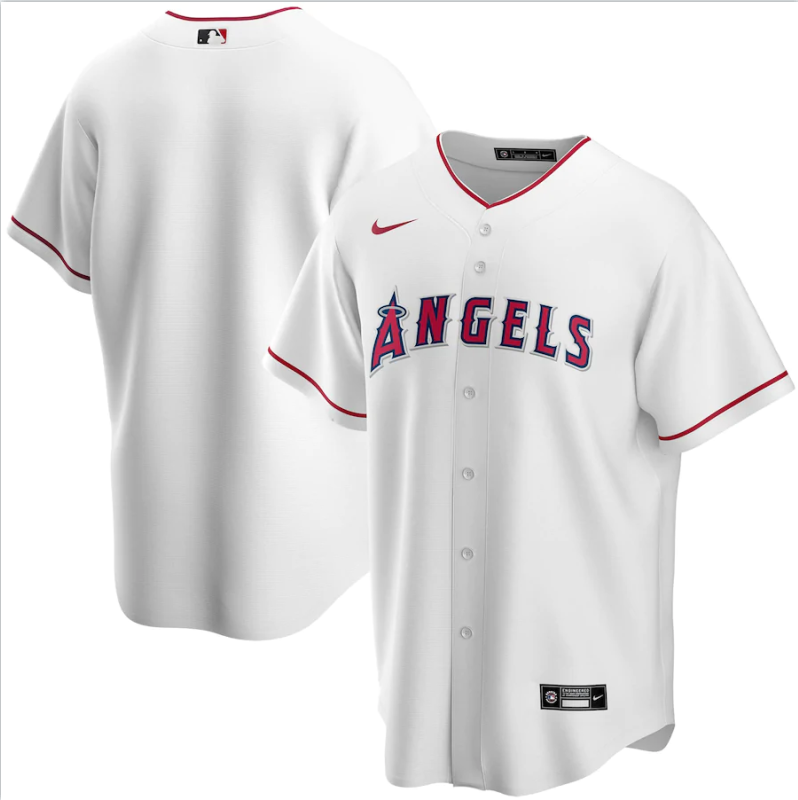 Men's Los Angeles Angels White Base Stitched Jersey Men's Los Angeles Angels White Base Stitched Jersey